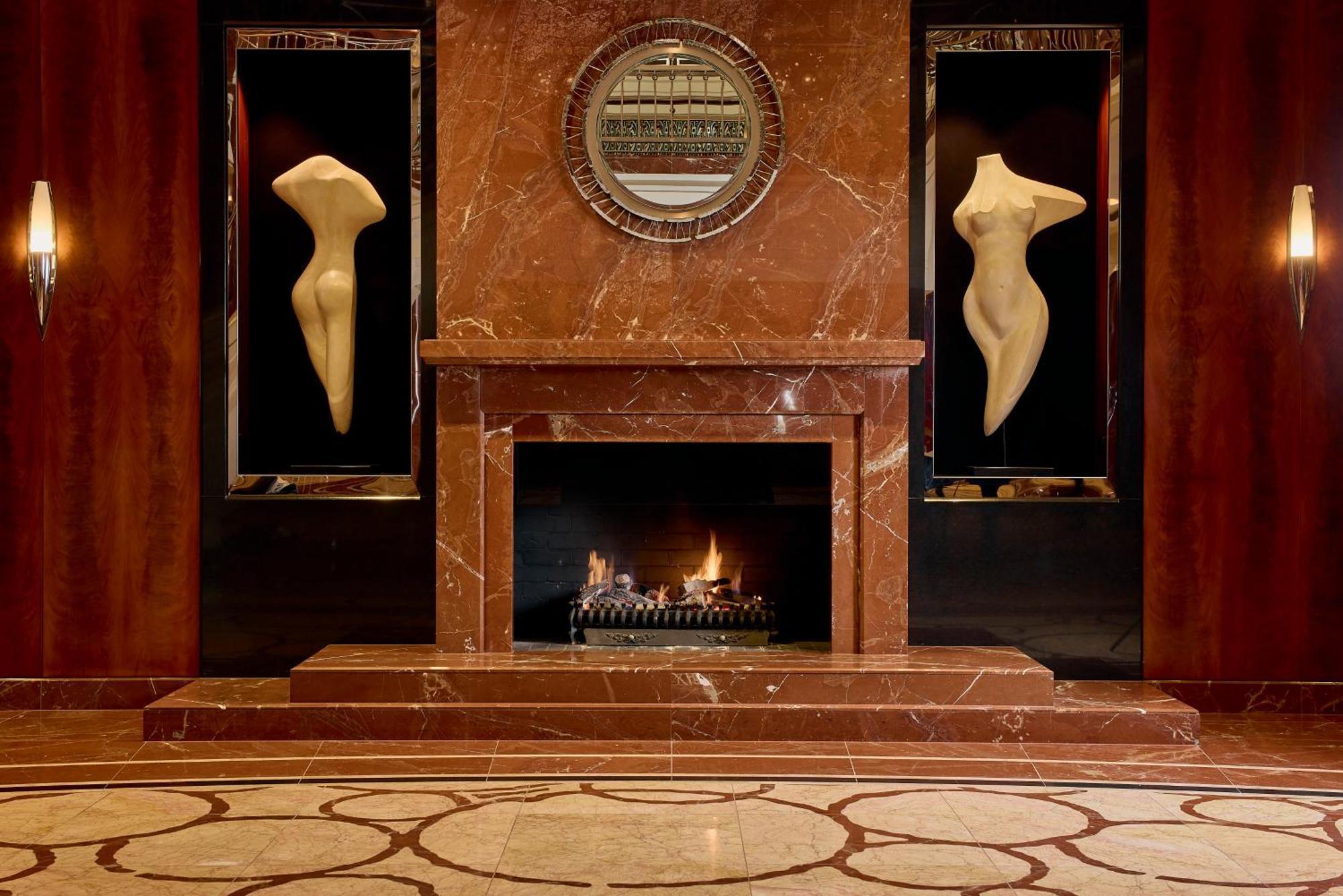 Park Hyatt Melbourne Hotel Eksteriør billede Fireplace at the Four Seasons Hotel, London